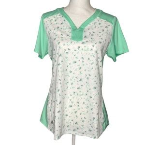 NWT Adidas shirt mint green ClimaCool SZ L